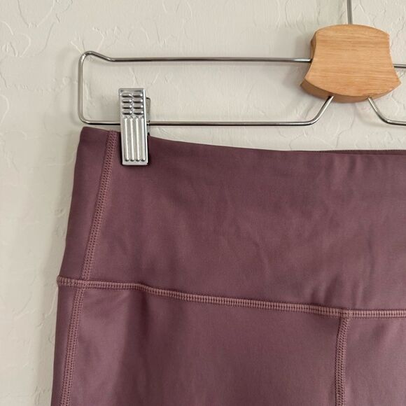 Athleta High Rise Chaturanga Shine Tight Mauve Purple #869055 Womens Size M - Picture 5 of 10